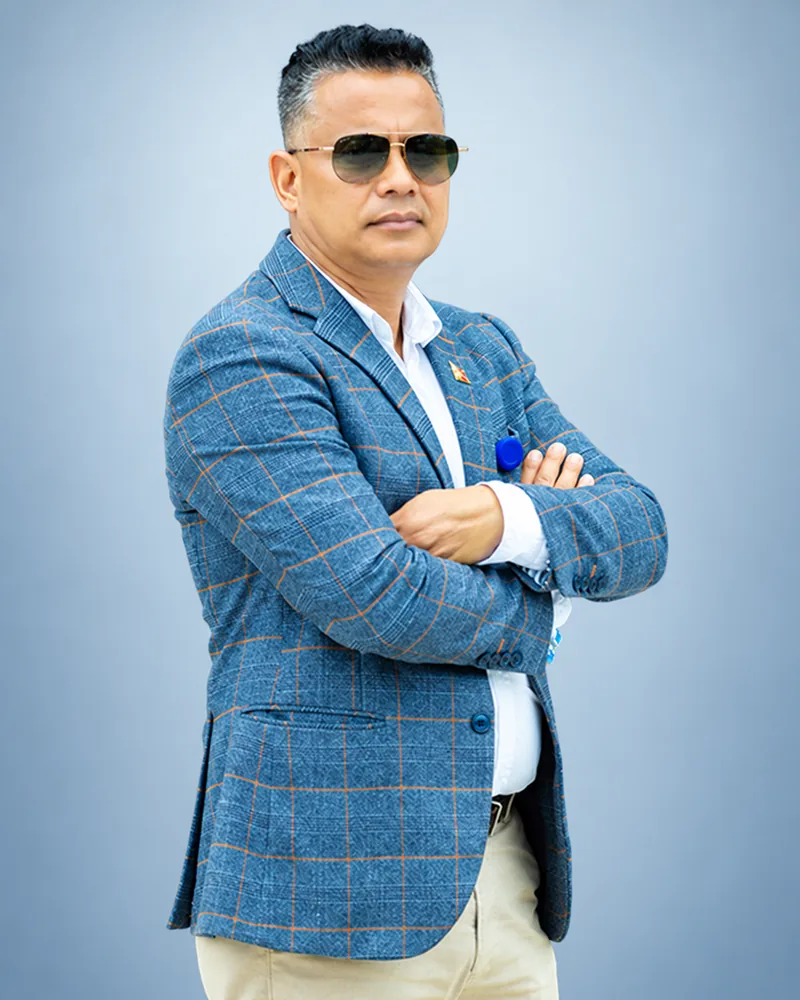 Rajendra Kumar Shrestha, Founder · Chief Development Officer